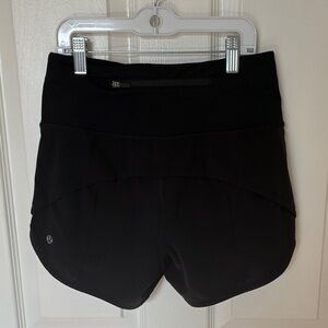 lululemon athletica Women's Black Athletic Shorts